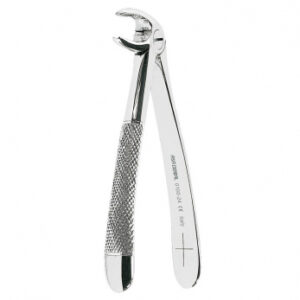 Asa Dental 0100-24 щипцы для удаления нижних левых моляров, с зубчиками, стандартная ручка