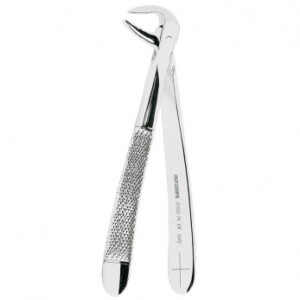 Asa Dental 0100-74 щипцы для удаления нижних корней, с зубчиками, стандартная ручка