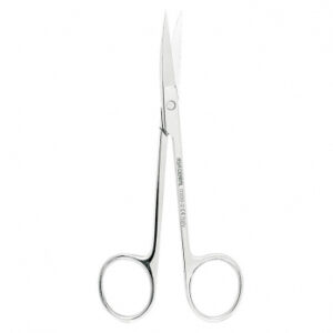 Asa Dental 0300-2 ножницы для десны изогнутые, 12 см