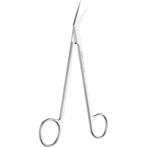 Asa Dental 0310-2 ножницы для десны №2 изогнутые, 16,5 см