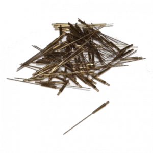 Needle end pins штифт латунный, дуговой острый, длина штифта 17,5 мм, 100 шт.