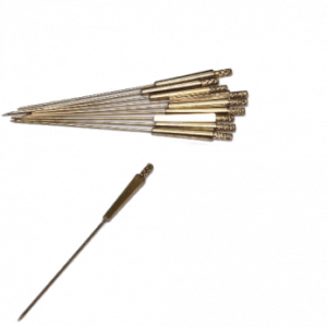 Needle end pins штифт латунный, дуговой острый, длина штифта 17,5 мм, 500 шт.