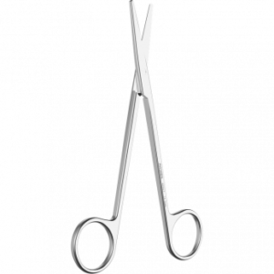 Asa Dental 0322-1 ножницы анатомические прямые, 14,5 см