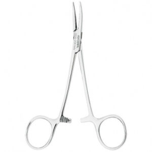Asa Dental 0500-2 Halstead-Mosquito зажим гемостатический (щипцы), изогнутый, 12 см