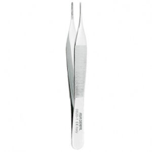 Asa Dental 0620-1 Adson пинцет анатомический прямой с рифлением, 12 см