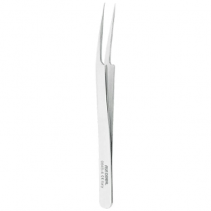 Asa Dental 0645-4 пинцет хирургический, изогнутый, с тонкой рабочей частью, 11,5 см