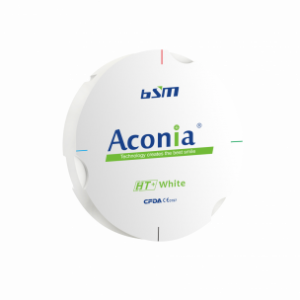 Aconia HT+ диск диоксида циркония, 95 x 10 мм, цвет белый