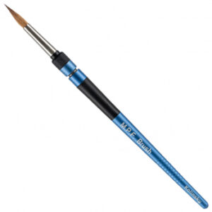 MPF Standard Spring Brush кисть с рукояткой цвета Light Blue (голубой), натуральный ворс Kolinsky, размер 6, 1 шт.