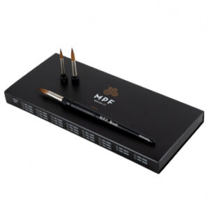 MPF Standard Spring Brush Kit набор кистей, 1 рукоятка цвета Black (черный) и 3 наконечника, размеры 4, 6, 8