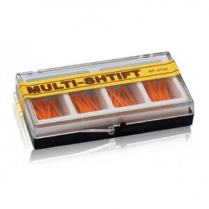 Штифты беззольные Multi-Shtift оранжевые, диаметр 1,5 мм, 80 шт.