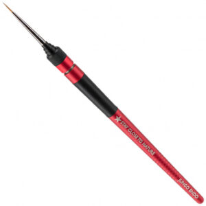 MPF Jungo Endo кисть с рукояткой цвета Red (красный), натуральный ворс Kolinsky, 1 шт.