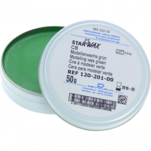 Dentaurum StarWax CB Modelling wax green воск моделировочный, зеленый, 50 г