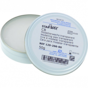 Dentaurum StarWax CB Modelling wax transparent воск моделировочный, прозрачный, 50 г