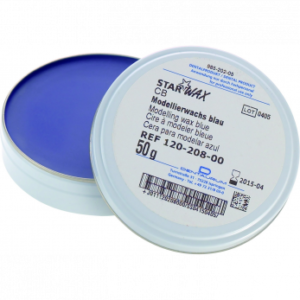 Dentaurum StarWax CB blue воск моделировочный, синий, 50 г