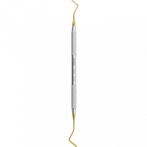 Asa Dental 1208T-1 штопфер-гладилка двусторонняя, шарик-гладилка, с нитрит-титановым покрытием