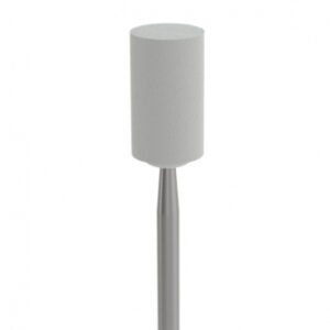 MPF White Pearl Large Barrel полир для керамики и диоксида циркония, форма цилиндр, рабочая часть 6,5 x 13 мм, 1 шт.