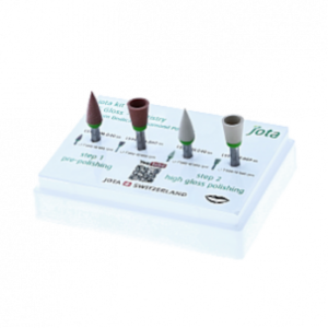 Jota Kit LS Gloss набор полиров для полировки до зеркального блеска, 4 инструмента