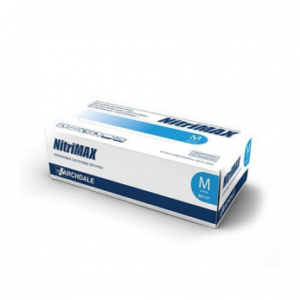 Archdale NitriMAX перчатки смотровые, нитриловые, нестерильные, неопудренные, текстурированные, цвет голубой, размер S, плотность 3 г, 50 пар