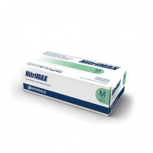 Archdale NitriMAX перчатки смотровые, нитриловые, нестерильные, неопудренные, текстурированные, цвет зеленый, размер S, плотность 4 г, 50 пар