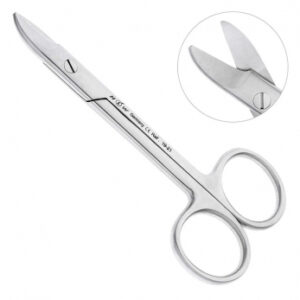 HLW ножницы коронковые изогнутые, 10 см