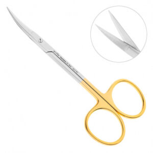 HLW Iris-Schere TC ножницы изогнутые, 11,5 см