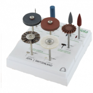 Jota Metal finishing Kit набор боров для окончательной полировки металлических сплавов, 9 инструментов