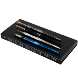 MPF Revolution Master Brush Kit набор из 4 кистей, кисть для красителей, глазури, контурирования и кисть для керамики Revolution Brush размер 8
