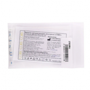 YDM COBY STR-L5-018 брекеты из диоксида циркония, нижние, правые, левые на 5 зуб, .018", 10 шт.