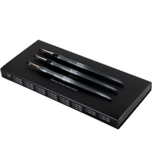 MPF Composite Flat Brush Straight 3 in 1 kit набор из 3 прямых плоских кистей для композитных материалов