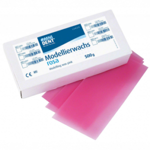 Omni Mod.Wachs rosa воск моделировочный, розовый, летний, 1,25 мм, 500 г