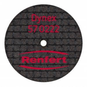 Dynex диски отрезные, армированные стекловолокном, для резки и шлифовки сплавов, 22 мм x 0,2 мм, 20 шт.