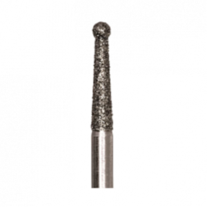 Jota 802LG.FG.019 бор алмазный, форма шар (конус с шариком на конце), диаметр 1,9 мм, 5 шт.