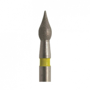 Jota 827EF.FG.018 бор алмазный, форма пламя, диаметр 1,8 мм, 5 шт.