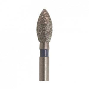 Jota 830.FG.023 бор алмазный, форма пламя, диаметр 2,3 мм, 5 шт.