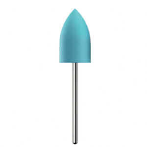 Kenda Acrylic Blue полир для акриловых зубных протезов, форма пулевидная, диапазон полировки более 150 мкм, рабочая часть 12,5 x 22 мм, 6 шт.