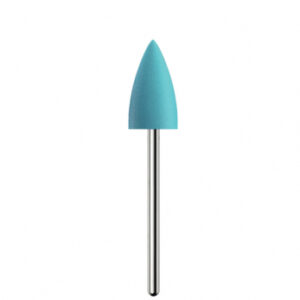 Kenda Acrylic Blue полир для акриловых зубных протезов, форма конус, диапазон полировки более 150 мкм, рабочая часть 10 x 18 мм, 6 шт.
