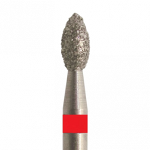 Jota 831F.FG.018 бор алмазный, форма почка, диаметр 1,8 мм, 5 шт.