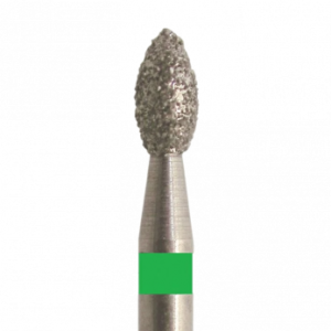 Jota 831G.FG.018 бор алмазный, форма почка, диаметр 1,8 мм, 5 шт.