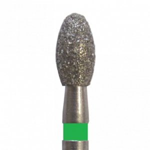 Jota 833G.FG.014 бор алмазный, форма яйцо, диаметр 1,4 мм, 5 шт.