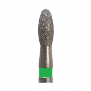 Jota 833G.FG.016 бор алмазный, форма яйцо, диаметр 1,6 мм, 5 шт.
