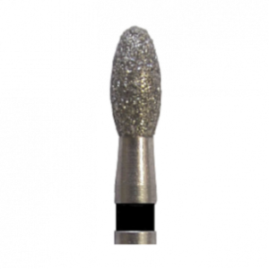 Jota 833SG.FG.018 бор алмазный, форма яйцо, диаметр 1,8 мм, 5 шт.