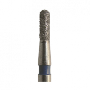 Jota 838.FG.009 бор алмазный, форма цилиндр закругленный, диаметр 0,9 мм, 5 шт.