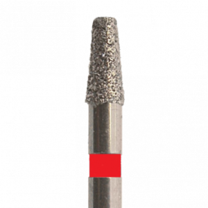 Jota 845RF.FG.025 бор алмазный, форма конус закругленный, диаметр 2,5 мм, 5 шт.