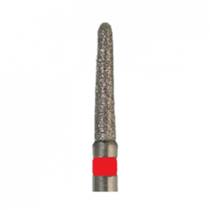 Jota 849F.FG.010 бор алмазный, форма конус закругленный, диаметр 1 мм, 5 шт.
