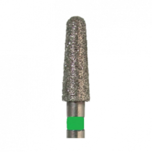 Jota 849G.FG.025 бор алмазный, форма конус закругленный, диаметр 2,5 мм, 5 шт.