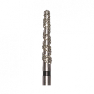 Jota 852P.FG.018 бор алмазный, форма конус закругленный, диаметр 1,8 мм, 5 шт.