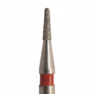 Jota 855LF.FG.007 бор алмазный, форма конус закругленный, диаметр 0,7 мм, 5 шт.