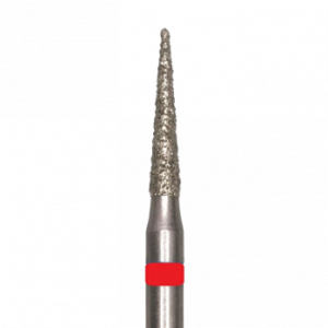 Jota 858F.FG.014 бор алмазный, форма конус, диаметр 1,4 мм, 5 шт.