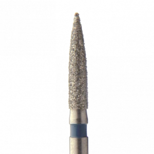 Jota 862.FG.010 бор алмазный, форма цилиндр заостренный, диаметр 1,0 мм, 5 шт.