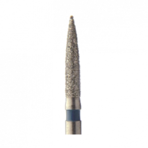 Jota 862.FG.014 бор алмазный, форма цилиндр заостренный, диаметр 1,4 мм, 5 шт.